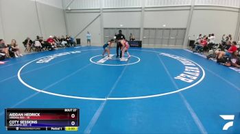 112 lbs Placement Matches (16 Team) - Aiddan Hedrick, Virginia Red vs Coty Sessions, Oklahoma Red