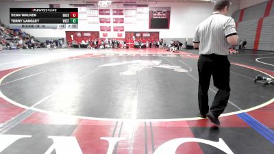 157 lbs Round Of 16 - Sean Walker, Bucknell - Unatt vs Terry Langley, West Virginia - Unatt