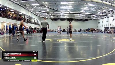 184 Freshman/Soph Cons. Semi - Luke Stump, Averett University vs Hugo Hernandez, Adrian