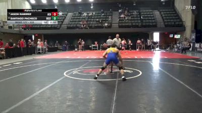 133 lbs 5th Place Match - Jason Ramirez, Arizona Christian University vs Santiago Pacheco, Westcliff