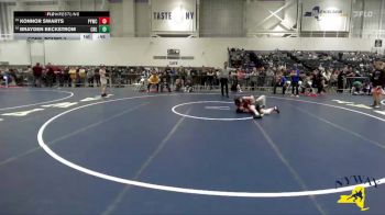 113 lbs Cons. Round 3 - Konnor Swarts, Penn Yan Wrestling Club vs Brayden Beckstrom, Club Not Listed