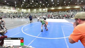 94 lbs Consolation - Addyson Cravens, Nestucca Valley WC vs Evelyn Mariscal, Swamp Monsters WC
