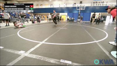 70 lbs Rr Rnd 5 - Creed Bruens, Carl Albert vs William Moore-Woods, Division Bell Wrestling
