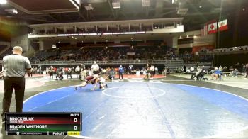 138 lbs 5th Place Match - Braden Whitmore, Sutter vs Brock Buak, Union Mine