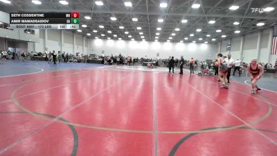170 lbs Consi Of 16 #2 - Seth Cossentine, MN vs Amir Mamadsaidov, GA
