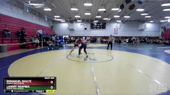 167 lbs Cons. Round 2 - Emmanuel Shultz, Albany High School vs Landry Ngambia, Dublin High School
