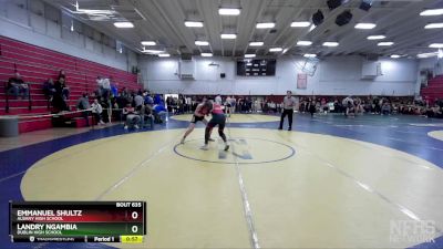 167 lbs Cons. Round 2 - Emmanuel Shultz, Albany High School vs Landry Ngambia, Dublin High School