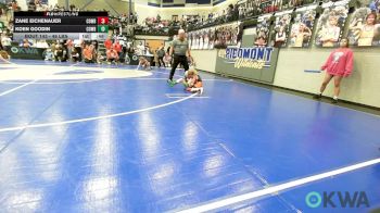 46 lbs Final - Zane Eichenauer, Cowboy Wrestling Club vs Koen Goodin, Cowboy Wrestling Club