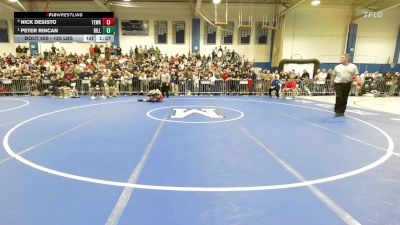 120 lbs Final - Nick Desisto, Tewksbury vs Peter Rincan, Billerica