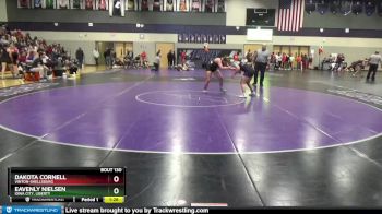 155 lbs Cons. Round 2 - Dakota Cornell, Vinton-Shellsburg vs Eavenly Nielsen, Iowa City, Liberty