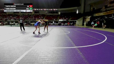 180 lbs Consi Of 8 #2 - Faith Kiefer, Liberty (W) vs Hime Moore, Xavier - Louisiana (W)