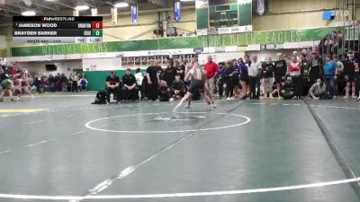 113 lbs Champ. Round 2 - Jameson Wood, Brighton vs Brayden Barker, Edison