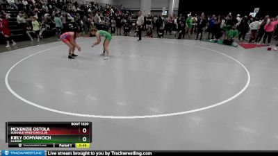 115 lbs Cons. Round 2 - Kiely Domyancich, Illinois vs McKenzie Ostola, Dubuque Wrestling Club