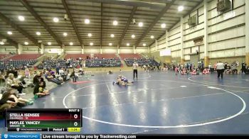 90 lbs Round 3 (6 Team) - Maylee Yancey, Oregon vs Stella Isensee, Colorado