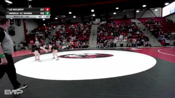 120 lbs 1st Place Match - Liz McLeroy, TUTTLE vs Angelia `AJ` Waren, PERRY