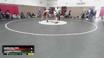 165 lbs Champ. Round 1 - Leonardo Machucu, Los Banos vs Alonzo Del Toro, Matilda High School