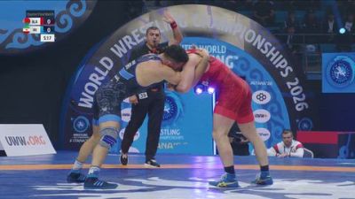 79 kg 1/4 Final - Mahamedkhabib Kadzimahamedau, Belarus vs Mohammad Ashghar Nokhodilarimi, Iran