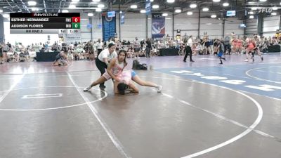 145 lbs Rr Rnd 3 - Esther Hernandez, Wrecking Crew Dream Crushers vs Addison Flores, Indiana Athena