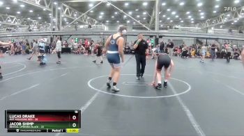 160 lbs Semis (4 Team) - Lucas Drake, Mat Assassins Red vs Jacob Shimp, Revival Uprising Black