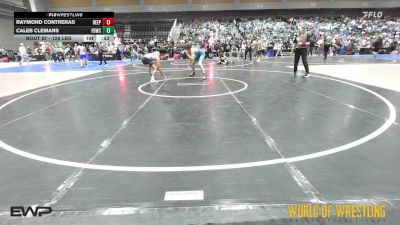 126 lbs Consi Of 16 #2 - Raymond Contreras, Deep Water vs Caleb Clemans, FordDynasty Wrestling Club