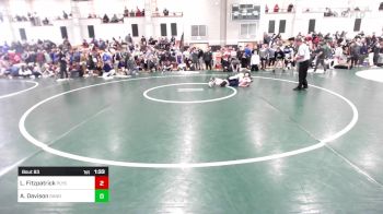 144 lbs Round Of 32 - Liam Fitzpatrick, Plymouth South vs Andrew Davison, Sandwich