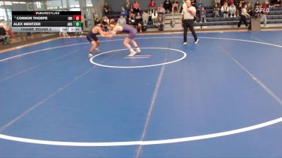 141 lbs Champ. Round 2 - Connor Thorpe, Northern Iowa vs Alex Mentzer, Augustana (SD)