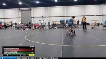 108 lbs Round 3 (6 Team) - Aiden Rodriguez, Invictus Wrestling Club vs Nick Hawbaker, Great Bridge Wrestling Club