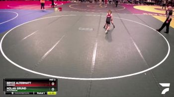 80 lbs Quarterfinal - Bryce Altermatt, Wabasso vs Nolan Grund, Hutchinson