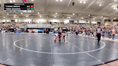 Girls 114 lbs Semifinal - Senna Grassman, Cleveland High School vs Syriana Berrios, West Creek High School