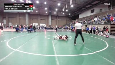 115 lbs Champ. Round 1 - Jaqueline Teneyuque, McDonald County vs Tylee Schultz, Pine Creek