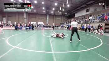 115 lbs Champ. Round 1 - Jaqueline Teneyuque, McDonald County vs Tylee Schultz, Pine Creek