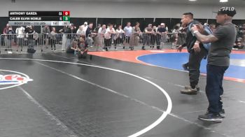 113 lbs Round Of 16 - Anthony Garza, CA vs Caleb Elvin Noble, IL