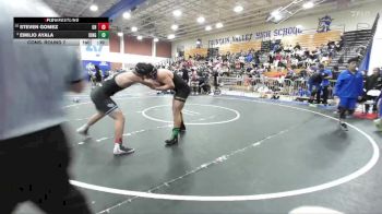 215 lbs Cons. Round 7 - Emilio Ayala, Kingsburg vs Steven Gomez, Granite Hills