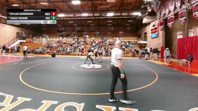 125 lbs 3rd Place Match - Dylan Sorensen, Northwest College vs Chad Teters, Northeastern Junior College