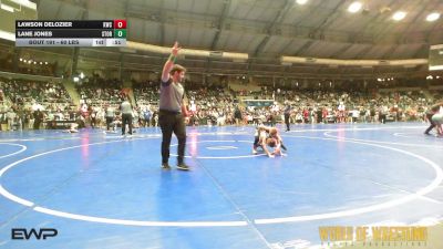 60 lbs Consolation - Lawson Delozier, Keystone Wrestling Club vs Lane Jones, Storm Wrestling Center