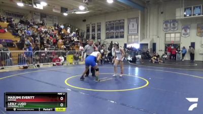 155 lbs Cons. Round 4 - Lesly Lugo, Cathedral City vs Masuimi Everitt, Mayfair