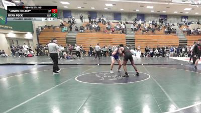 165 lbs Champ. Round 3 - Ryan Peck, Ramona vs James Holiday, Esperanza
