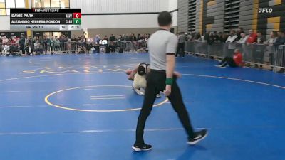 165White lbs Rr Rnd 1 - Davis Park, Navy vs Alejandro Herrera-Rondon, Clarion
