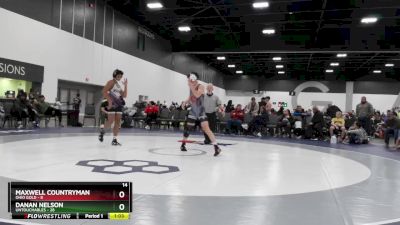 139 lbs Round 3 - Maxwell Countryman, Ohio Gold vs Danan Nelson, Untouchables
