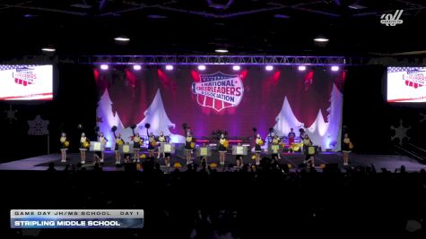 Stripling Middle School [2025 Game Day JH/MS School Day 1] 2025 NCA State of Texas Regional