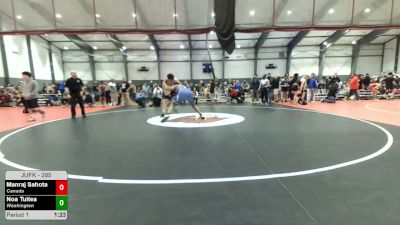 285 lbs Quarters - Manraj Sahota, Canada vs Noa Tuitea, Washington