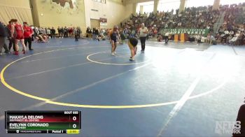 237 Girls Semifinal - Evelynn Coronado, Montgomery vs Makayla DeLong, Southwest (El Centro)