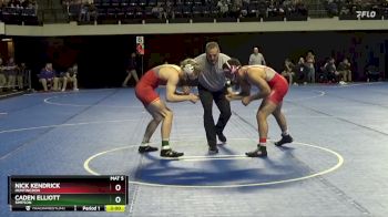 174 lbs Champ. Round 2 - Nick Kendrick, Huntingdon vs Caden Elliott, Simpson