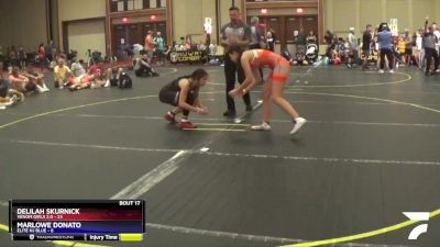 118 lbs Round 5 (10 Team) - Delilah Skurnick, Venom Girls 2.0 vs Marlowe Donato, Elite NJ Blue