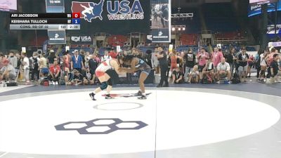 170 lbs Cons. Rd Of 32 - Ari Jacobson, Washington vs Keishara Tulloch, New York