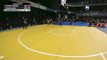 6A 132 lbs Champ. Round 1 - Chance Berry, Cy-Fair vs Cayden Campbell, Allen
