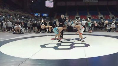 126 lbs Cons. Sub-rd Of 16 - Max Millage, Iowa vs Cash Wiley, Oklahoma