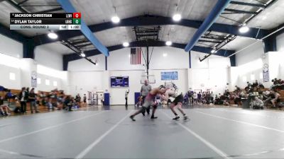 150 lbs Cons. Round 3 - Jackson Christian, Lewisburg vs Dylan Taylor, Long Beach High School