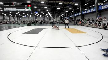 85 lbs Rr Rnd 2 - Brody Ohern, Revival Orange vs Roman Cortese, Mat Warriors Yellow
