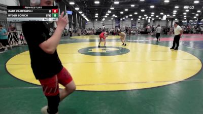 120 lbs Rr Rnd 3 - Gabe Campanelli, Kraken vs Ryder Borich, Buffalo Valley Blue